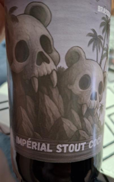 Impérial stout coco 9.0%, Brasserie La Fripouille, France