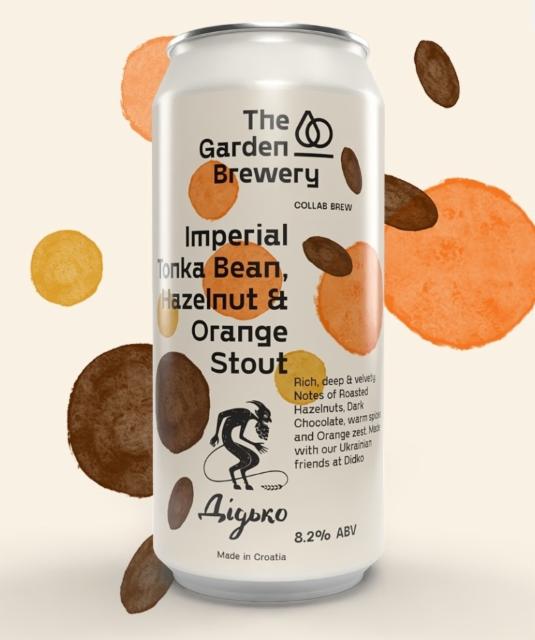 Imperial Tonka Bean, Hazelnut 8.2%, The Garden Brewery, Croatia