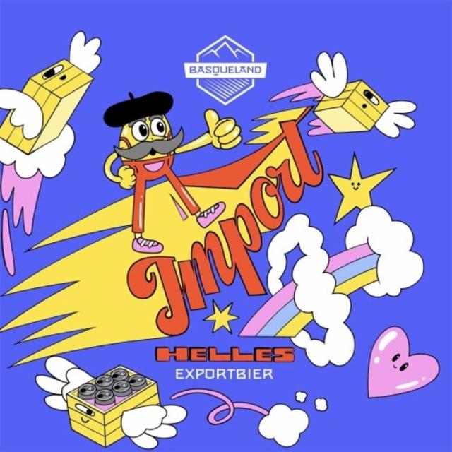 Import 5.2%, Basqueland Brewing, Spain