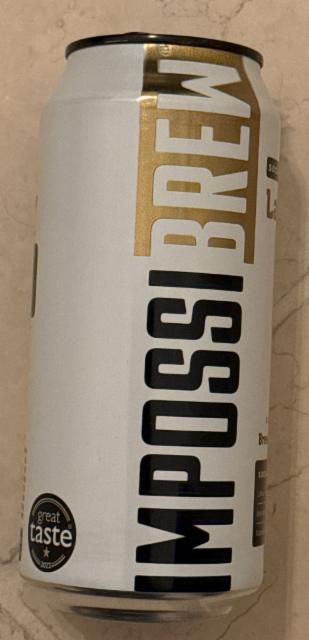 Impossibrew Lager 0.0%, Impossibrew, England