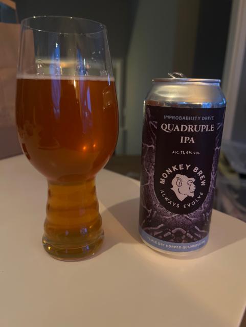 Improbability drive 11.4%, Monkey Brew, Norway
