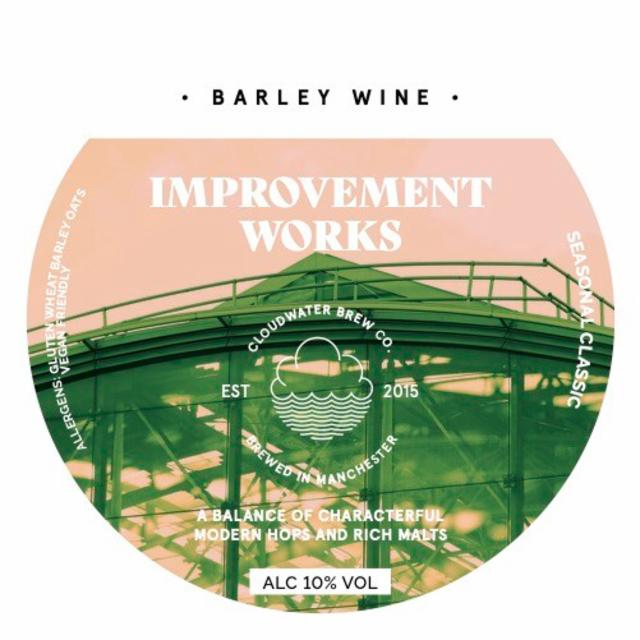 Improvement Works 10.0%, Cloudwater Brew Co., England