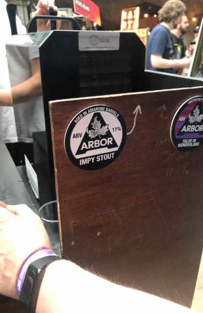Impy stout 11.0%, Arbor Ales, England