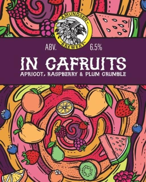 In Cafruits - Apricot, Raspberry & Plum Crumble 6.5%, Amundsen Bryggeri, Norway