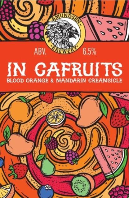 In Cafruits - Blood Orange & Mandarin Creamsicle 6.5%, Amundsen Bryggeri, Norway