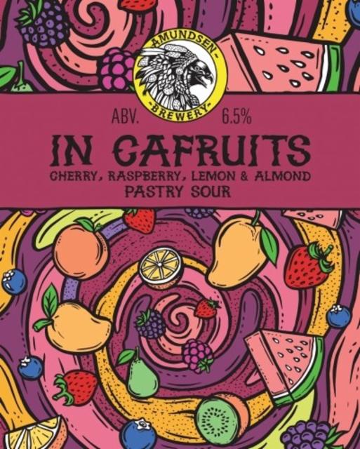 In Cafruits - Cherry, Raspberry, Lemon & Almond 6.5%, Amundsen Bryggeri, Norway
