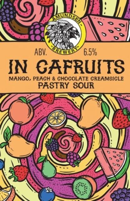 In Cafruits - Mango, Peach & Chocolate Creamsicle 6.5%, Amundsen Bryggeri, Norway