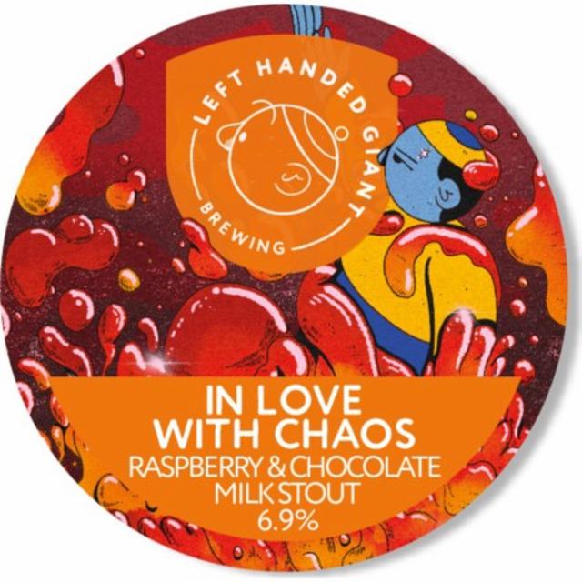 In Love With Chaos 6.9%, Left Handed Giant Brewing, England