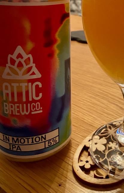In Motion 5.0%, Attic Brew Co., England