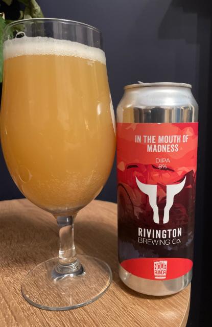 In the mouth of madness 8.0%, Rivington Brewing Co., England