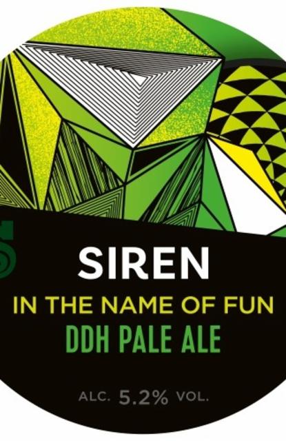 In The Name Of Fun 5.2%, Siren Craft Brew, England