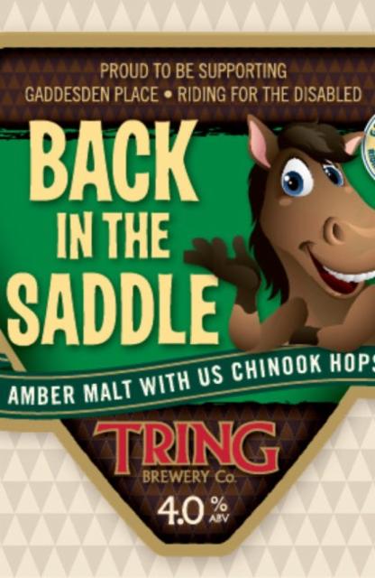 In the saddle 4.0%, Tring Brewery, England