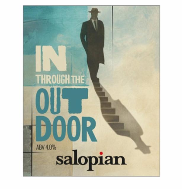 in through the outdoor 4.0%, Salopian Brewery, England
