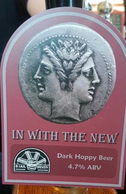 In With The New 4.7%, 8 Sail Brewery, England