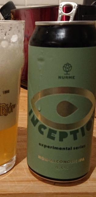 Inception Non-Alcoholic IPA 0.5%, Nurme, Latvia