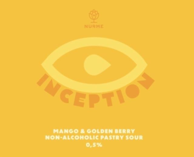 INCEPTION Series: Non-Alcoholic Mango & Golden Berry Sour 0.5%, Nurme, Latvia
