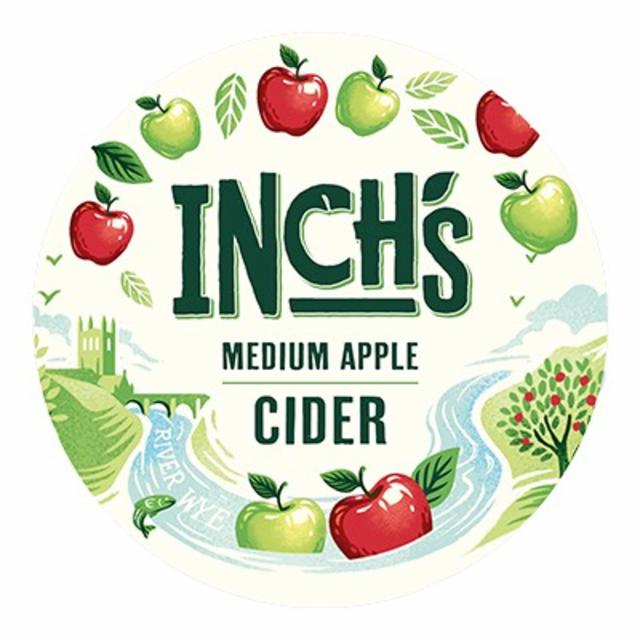 Inch's Medium Apple Cider, Bulmers Cider (Heineken)