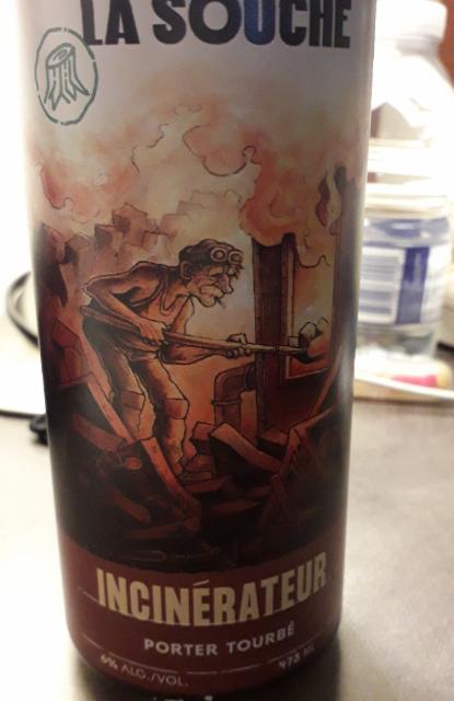 Incinérateur 6.0%, La Souche Microbrasserie, Canada
