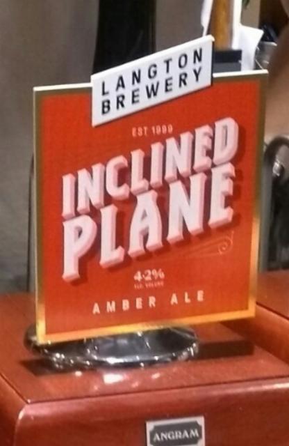 Inclined Plane 4.2%, Langton Brewery, England