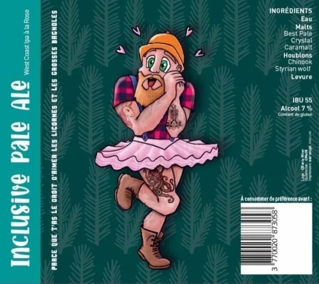 Inclusive Pale Ale, Brasserie Des 1000 Étangs
