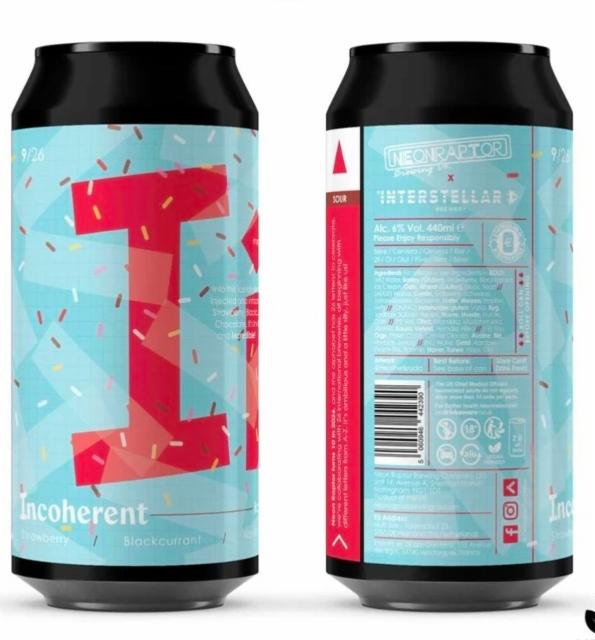 Incoherent, Neon Raptor Brewing Co.