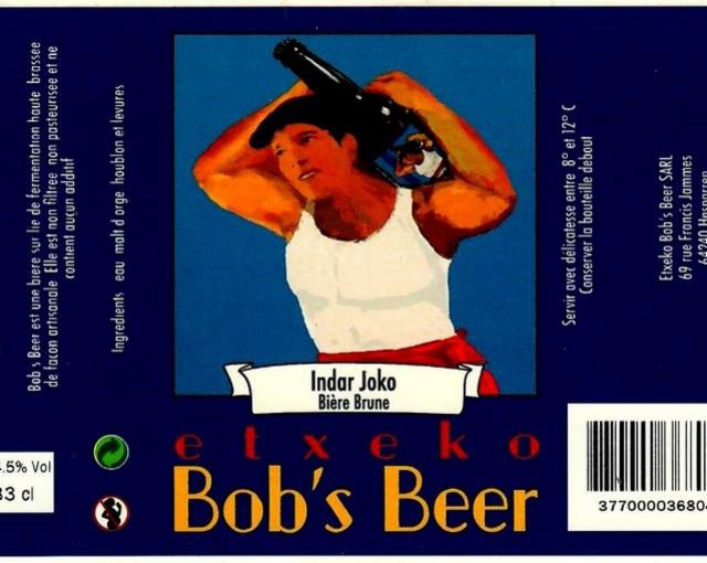 Indar Joko 4.5%, Etxeko Bob's Beer, France