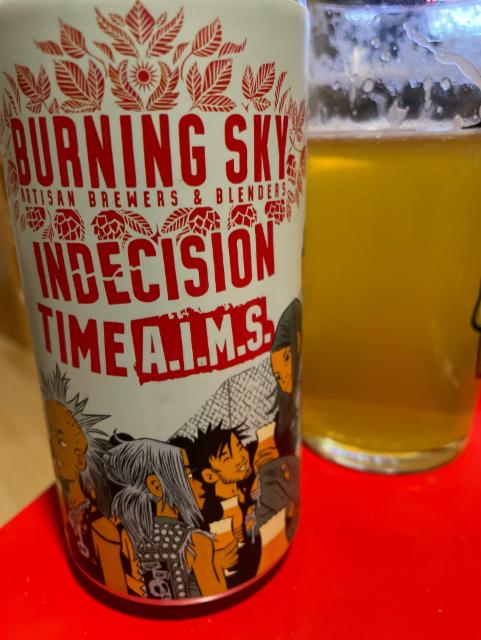 Indecision Time A. I.M.S 5.6%, Burning Sky Brewery, England