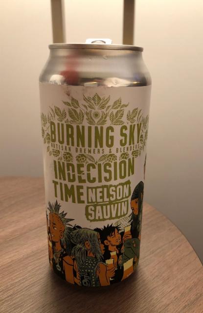 Indecision Time: Nelson Sauvin 5.6%, Burning Sky Brewery, England