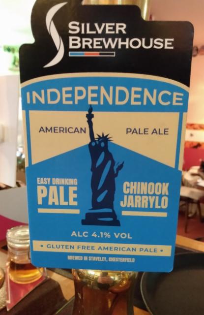 Independence 4.1%, Silver Brewhouse, England