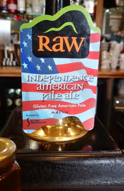 Independence American Pale Ale 4.1%, Raw Brewing Company, England