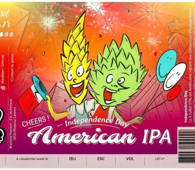 Independence Day 5.6%, Brasserie Freylann, France