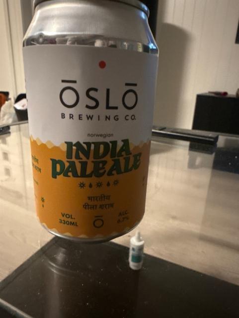 India pale 6.7%, Oslo Brewing Company, Norway