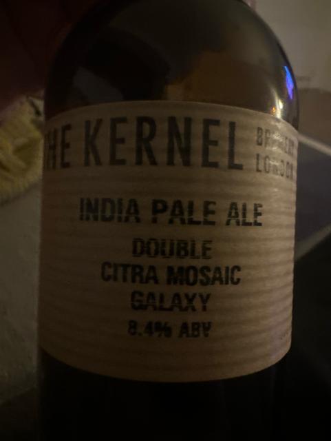 India Pale Ale - Double Citra Mosaic Galaxy 8.4%, The Kernel Brewery, England