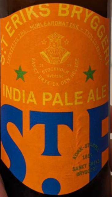India Pale Ale 3.5%, S:t Eriks Bryggeri (Galatea), Sweden
