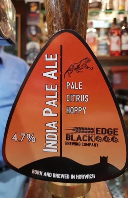 Blackedge India Pale Ale 4.7%, Blackedge Brewing Company, England