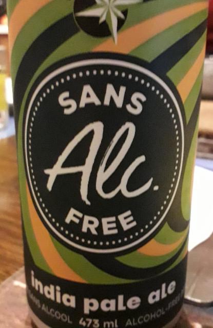 India Pale Ale Sans alc. free 0.0%, Brasseurs du Monde / Le Picoleur, Canada
