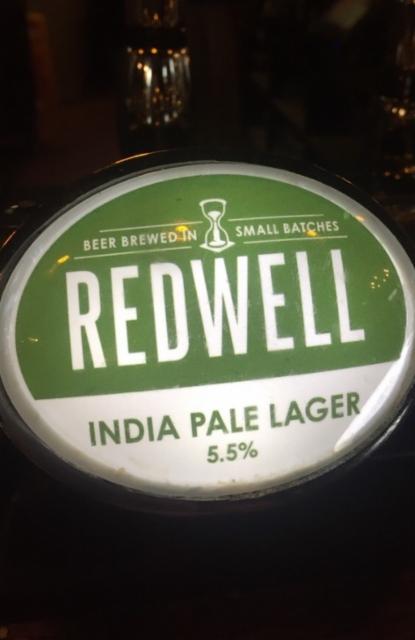 Redwell India Pale Lager 5.5%, Redwell Brewing, England