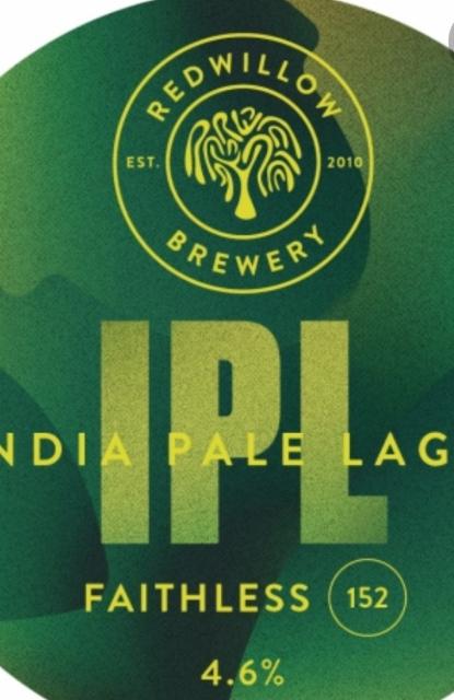 India Pale Lager (F152) 4.6%, RedWillow Brewery, England