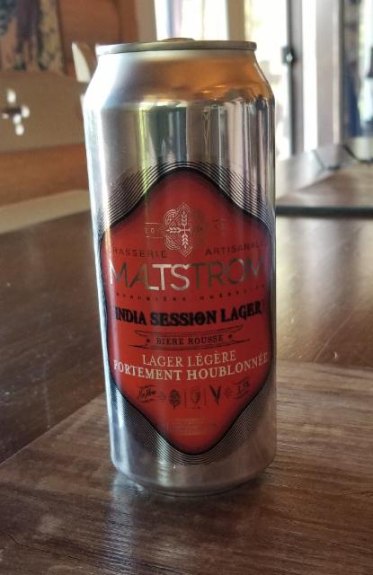 India session lager 3.5%, Maltstrom, Canada