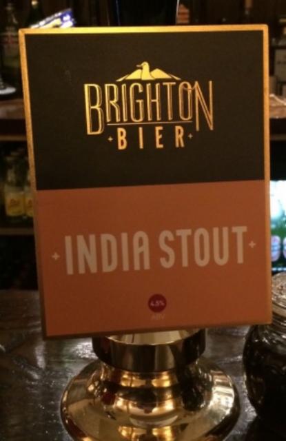 India Stout 4.5%, Brighton Bier, England