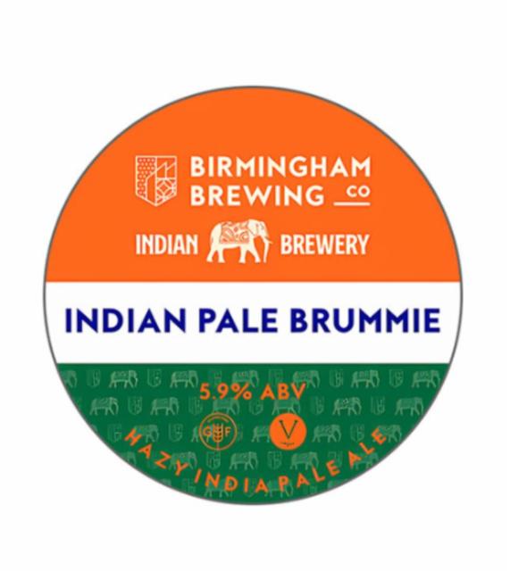 Indian Pale Brummie 5.9%, Birmingham Brewing Company, England