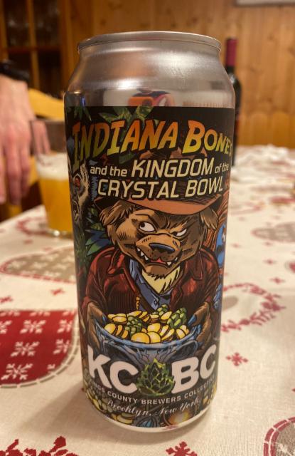 Indiana Bones and Kingdom of the Crystal Bowl 7.2%, Kings County Brewers Collective KCBC, United States