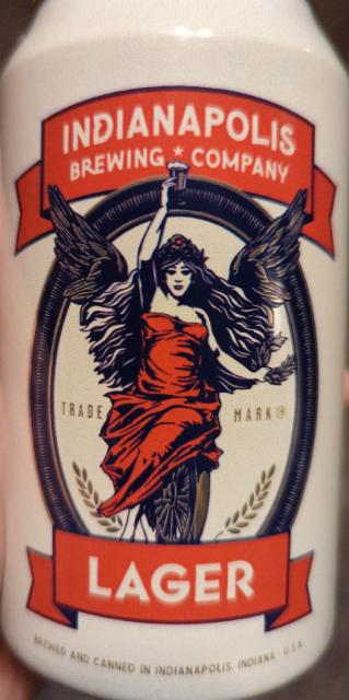 Indianapolis Brewing Company Lager 4.0%, Sun King Brewing Company, United States