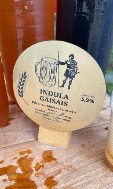 Induļa Gaišais 5.2%, Lankalnu alus, Latvia