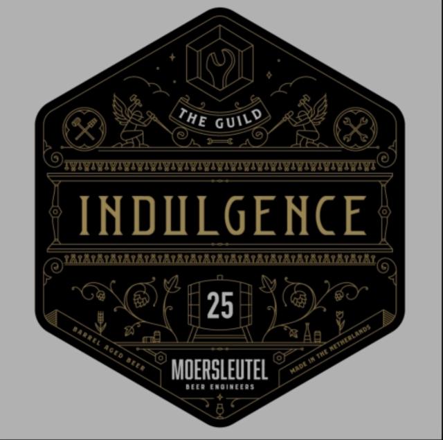 indulgence 25 14.0%, Brouwerij De Moersleutel, Netherlands