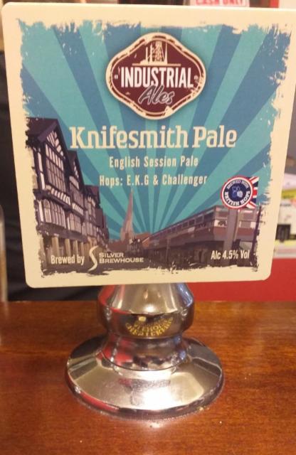 Industrial Ales - Knifesmith Pale 4.5%, Silver Brewhouse, England