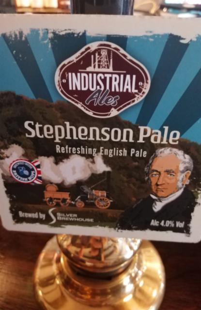 Industrial Ales - Stephenson Pale 4.0%, Silver Brewhouse, England