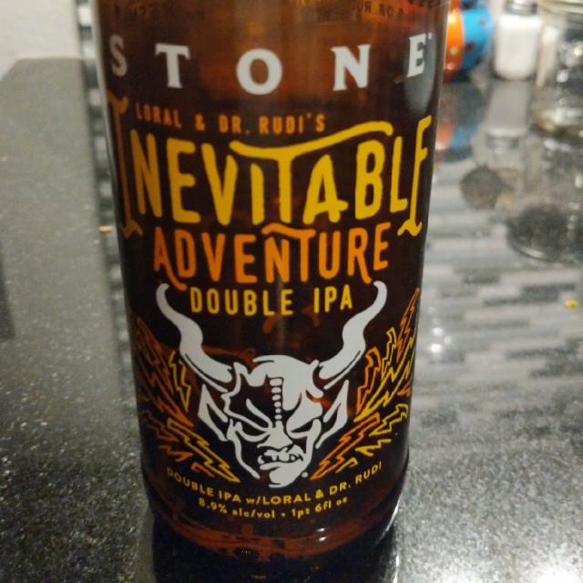 Inevitable Adventure 8.9%, Stone Brewing (Sapporo Breweries), United States