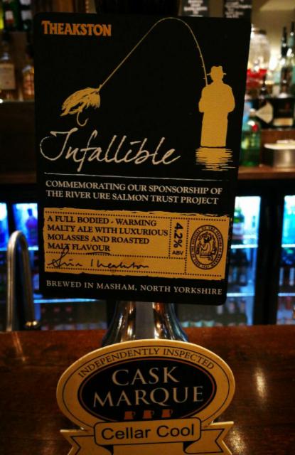 Infallible 4.2%, Theakston Brewery, England