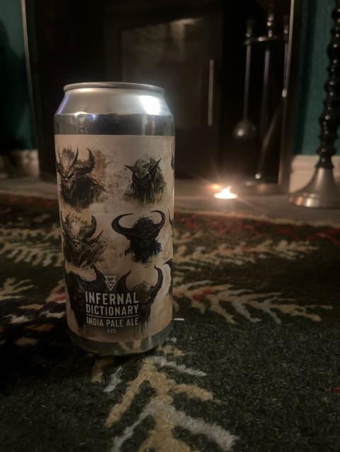 Infernal dictionary India pale ale 6.2%, Azvex Brewing Company, England